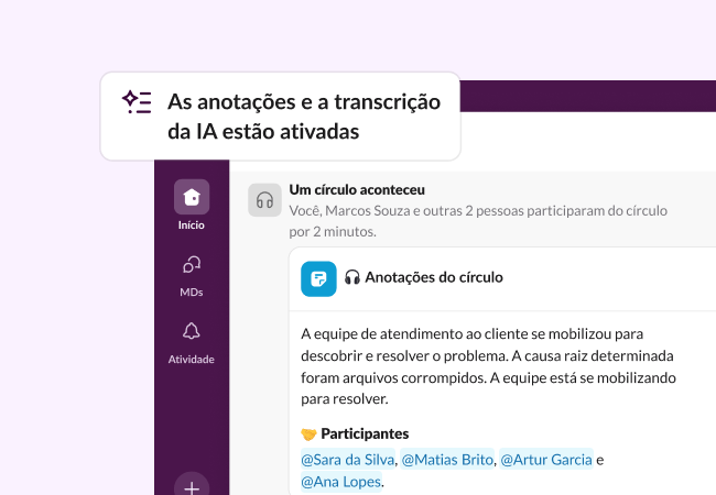 Atendimento ao cliente